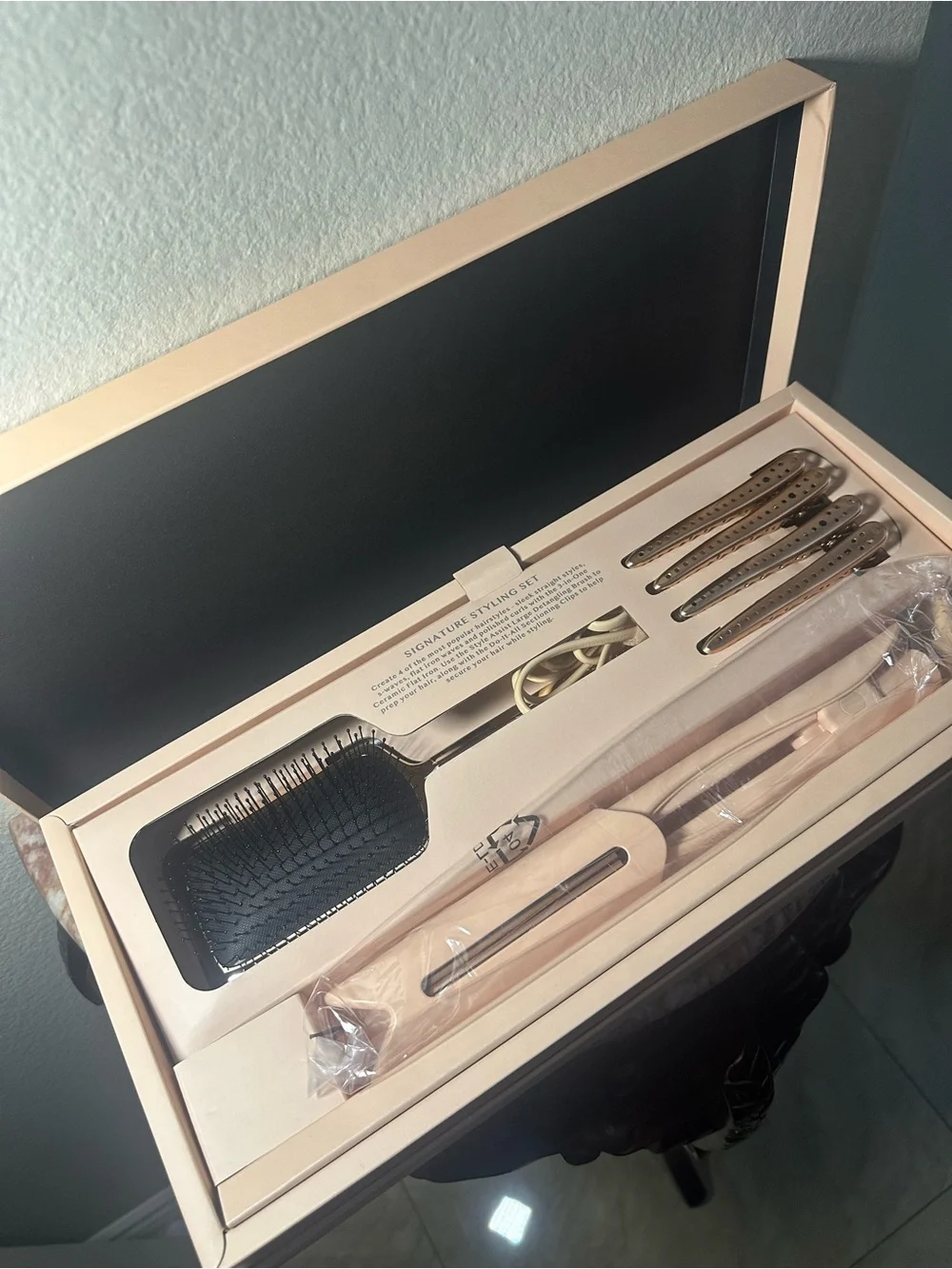Kristin Ess Signature Styling Set - Rose Gold Hair Tool Kit